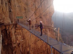 Caminito del Rey: Ett svindlande äventyr