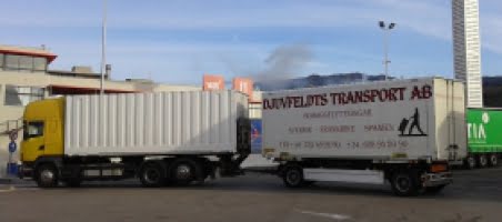 Djuvfeldts Transport AB kör på Spanien