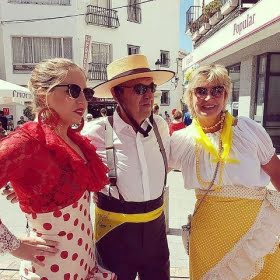 Fest och firande i Nerja