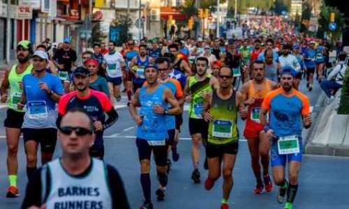 Fina svenska placeringar vid Málaga maraton