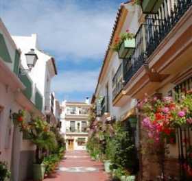 Gamla stan i Estepona – vackrast på Solkusten