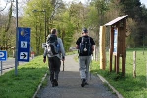 Res och vandra till Camino Santiago 8 till 15 april