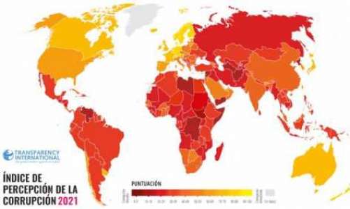 Sämre resultat för Spanien på världskorruptionsindex