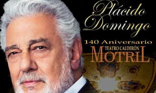 Världstenoren Plácido Domingo uppträder i Motril