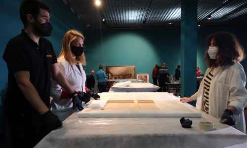 Ryska museet i Málaga: Konst plockas bort och skickas tillbaka