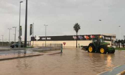 100 mm i natt: Regnoväder och översvämningar i Torrevieja