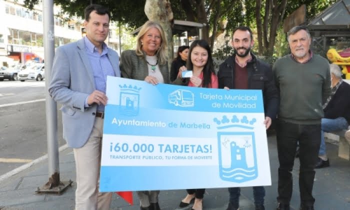 60.000 gratis busskort utfärdade i Marbella