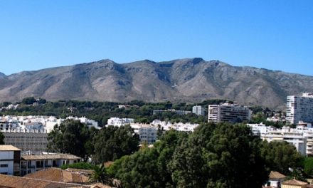 Återbeskogning av bergen utmed Costa del Sol, Spanien