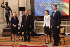 Ban Ki-Moon på besök i Spanien – 60 år som medlem i FN