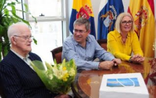 Carl Amundsson: Snart 99 år och besökt Gran Canaria 69 gånger