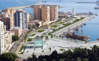 Centro Pompidou i Málaga hamn öppnar 30 mars