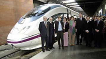 De modernaste AVE-tågen till Málaga