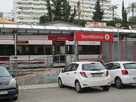 Dörrfel orsakade stopp på pendeltåg i Torreblanca