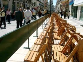 Dyra sittplatsbiljetter vid Málagas påskprocessioner