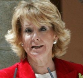 Esperanza Aguirre avgår som president i regionen Madrid