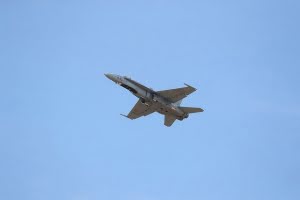 F-18-plan kraschade nära Madrid