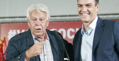 Felipe González: ”Sánchez lurade mig och sa att han skulle släppa fram Rajoy”