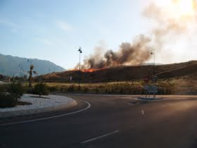 Flera bränder senaste dygnen – åtta familjer evakuerade idag