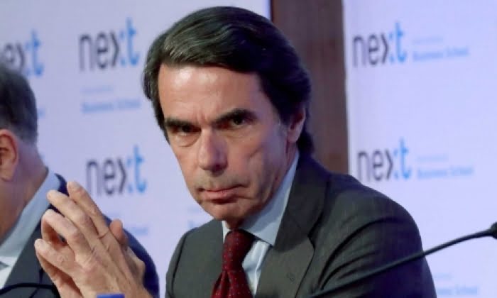 José María Aznar: Greta borde vara i skolan