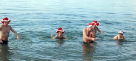 Julbadet blev i Medelhavet