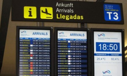 Kraftigt ökad trafik på Málaga flygplats