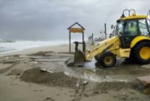 La Carihuela får ny sand