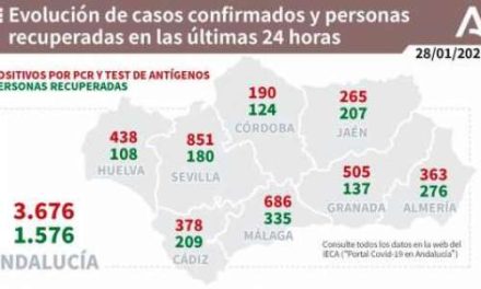 Lägsta siffran sedan 8 januari för provinsen Málaga