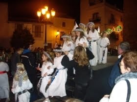 Lucia i gamla stan i Marbella