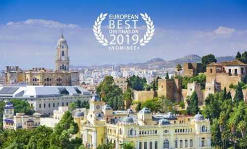 Málaga är nominerad till bästa europeiska destination 2019