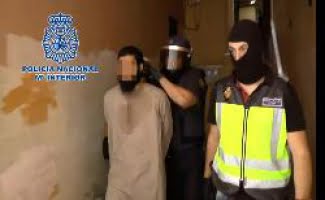 Nio misstänkta jihadister greps i morse