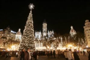 Nu tänds julbelysningen i Málaga