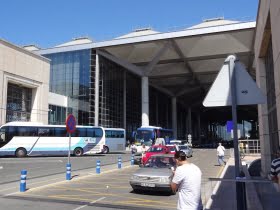 Ny på– och avstigningsplats vid Málaga flygplats