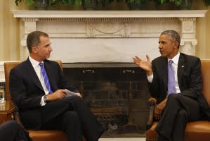 Obama vill se ett ”starkt och enat” Spanien