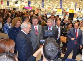 Officiell invigning av Carrefour i Mijas Costa