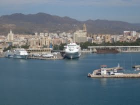 Över 6.000 kryssningsturister anlände till Málaga