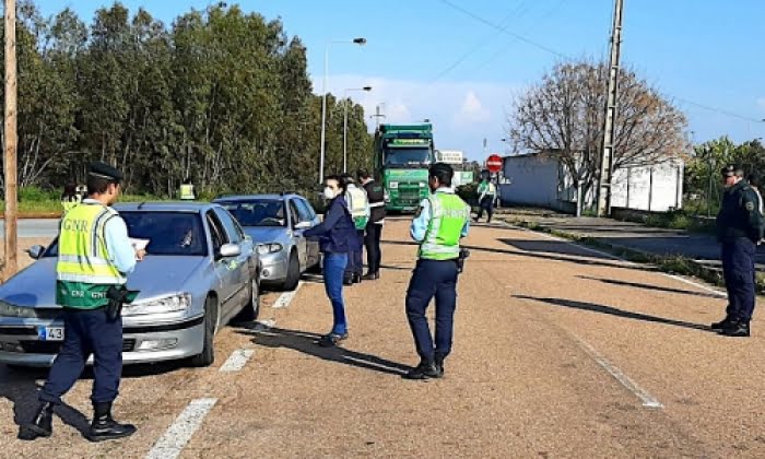 Portugal stänger gränsen för turistresor från Spanien