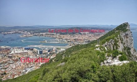 Protester vid Spaniens gräns mot Gibraltar