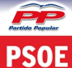 PSOE knappar in på PP