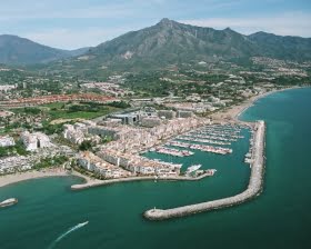 Puerto Banús, sjätte dyraste shoppinggatan i Spanien