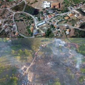 Pyroteknisk fabrik exploderade i Galicien