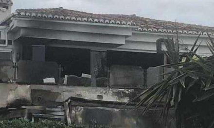 Restaurangbrand i La Cala de Mijas