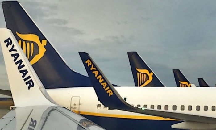 Ryanair säger upp 432 anställda i Spanien