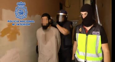 Sju av tio misstänkta jihadister grips i Katalonien, Madrid, Ceuta och Melilla