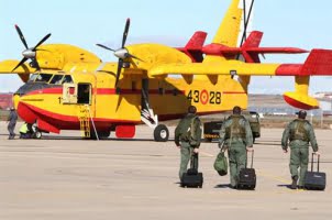 Spanien redo sända flygplan till skogsbranden i Västmanland