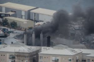 Speloperatörer låg nere efter brand i Gibraltar