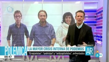 Spricka i Podemos mellan ”pablistas” och ”errejonistas”
