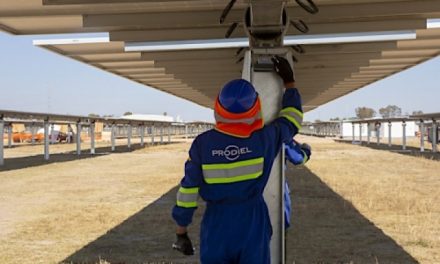 Stora nybyggen av solenergianläggningar i Spanien