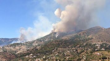 Storbrand på Solkusten