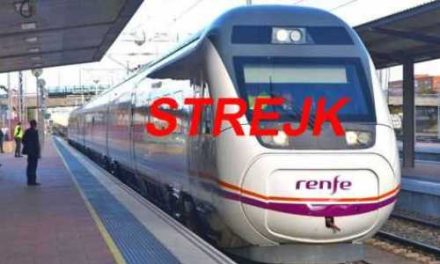 Strejk på de spanska järnvägarna den 31 oktober