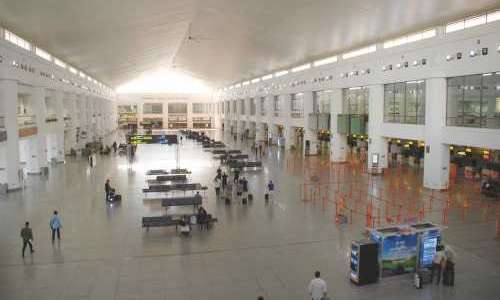 Terminal 2 stänger vid Málaga flygplats